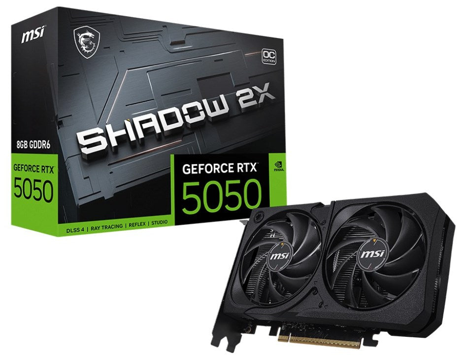 MSI GeForce RTX 5050 8G SHADOW 2X OC