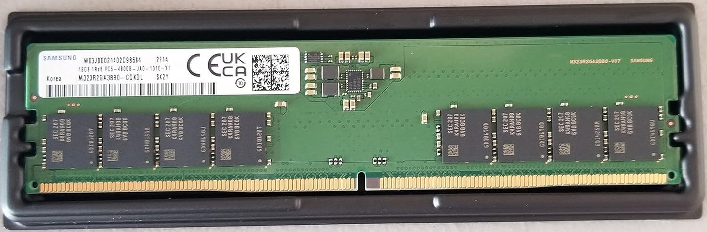 Samsung 16GB DDR5 6400Mhz Non ECC UDIMM Samsung