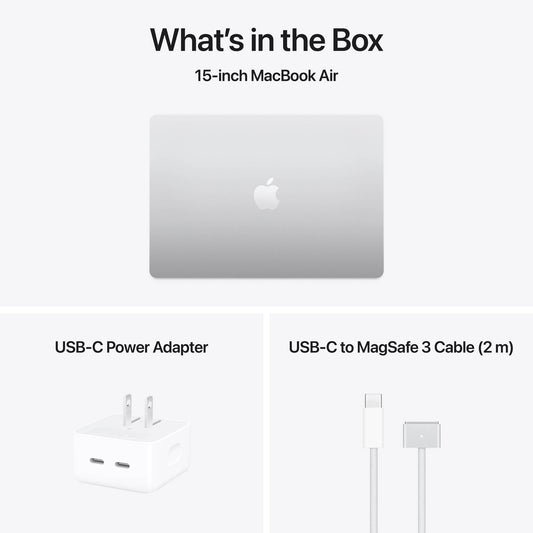Apple MacBook Air 15 M4 - Silver - 16GB - 512GB