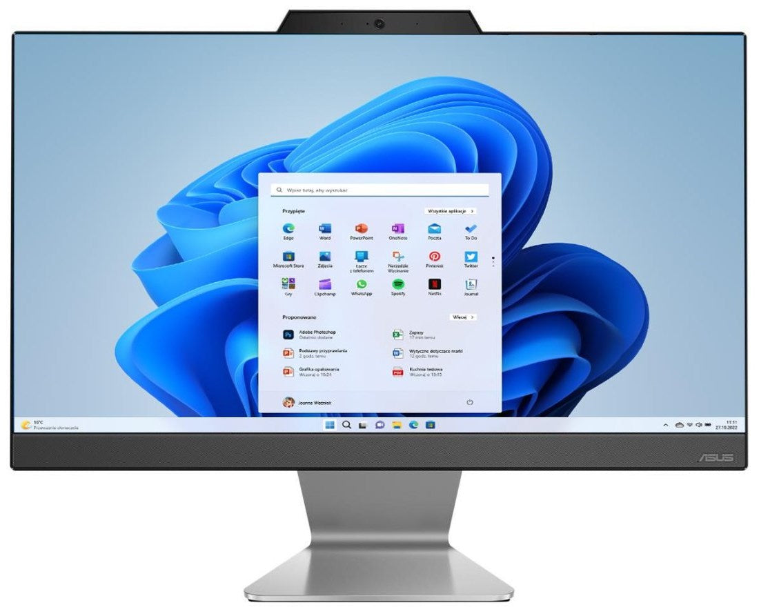 Asus AIO 24" CORE 7 150U - FD - Black - 16GB - 512GB