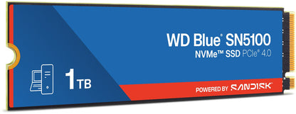 WD SSD 1TB M.2 PCIe 4.0 x4 2280 SN5100 Blue