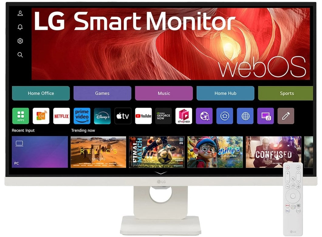 LG Electronics LG 32" USB-C - 4K - SMART - 32U721SA-W - HDMIx2 - USBx2 - WHTE
