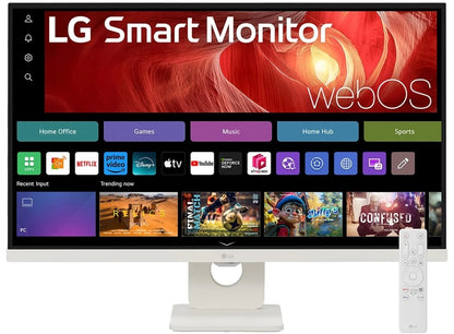 LG Electronics LG 32" USB-C - 4K - SMART - 32U721SA-W - HDMIx2 - USBx2 - WHTE
