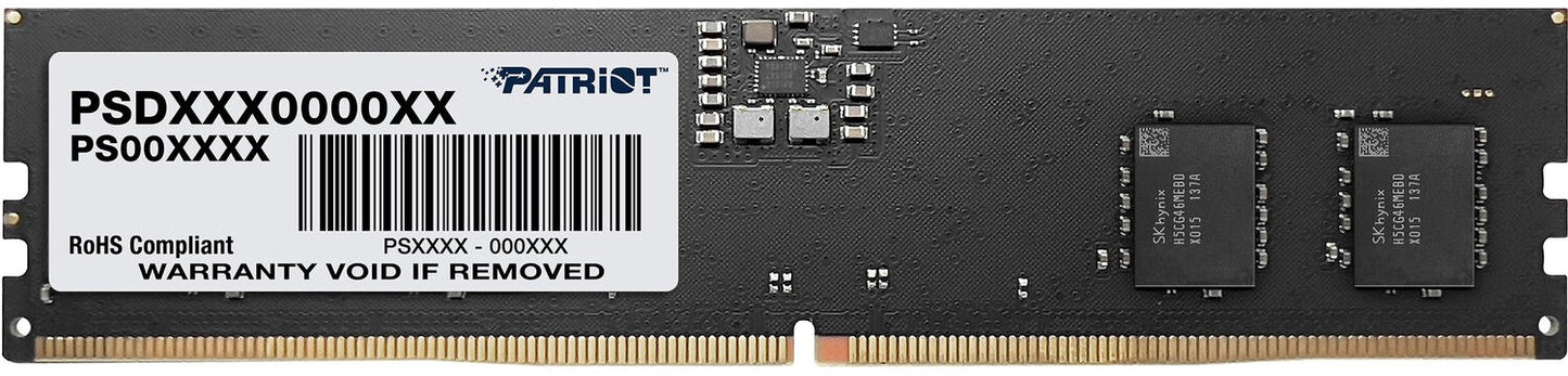 Patriot 32GB Signature Series DDR5 5600 MHz UDIMM Single Module Patriot
