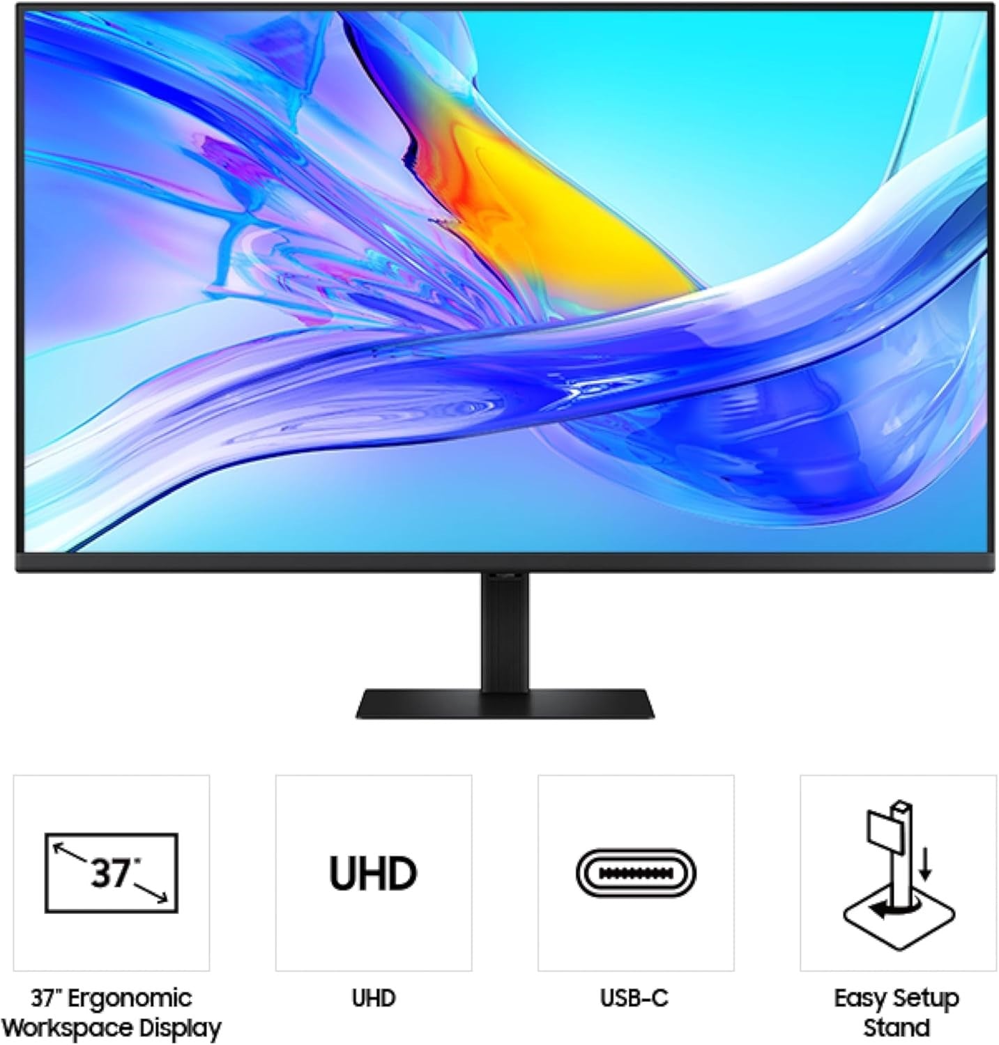 SAMSUNG 36.5" ViewFinity S8 S37D800UAM UHD VA 60Hz DP HDMI