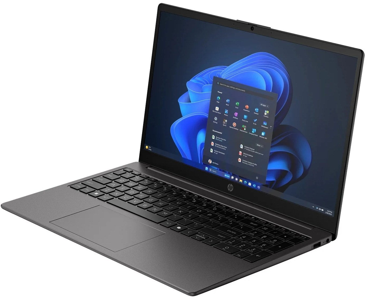HP 255R 15.6 FHD Ryzen 7 7735U - 512SSD - FD - 16GB