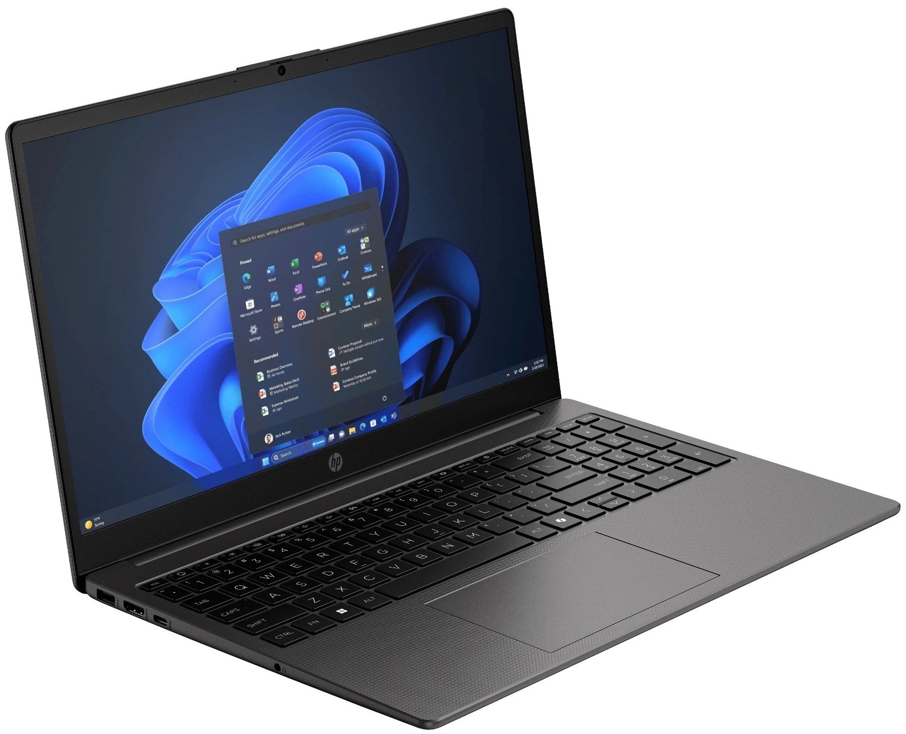 HP 255R 15.6 FHD Ryzen 7 7735U - 512SSD - FD - 16GB