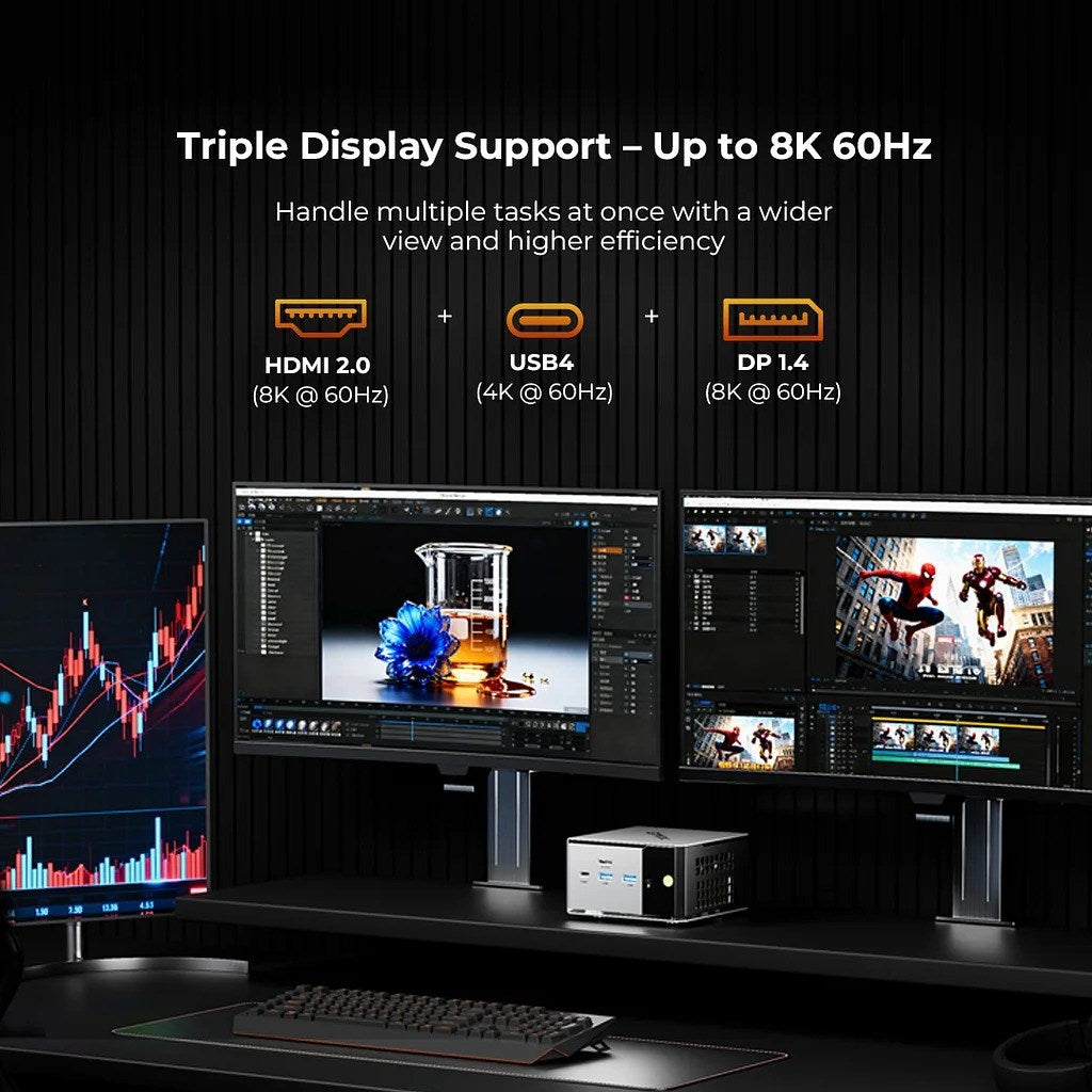 GMKtec NucBox M8 AMD R5 PRO-6650H - 16GB - 512GB