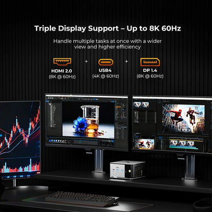 GMKtec NucBox M8 AMD R5 PRO-6650H - 16GB - 512GB