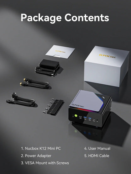GMKtec NucBox K12 AMD R7-H255 - 32GB - 1TB