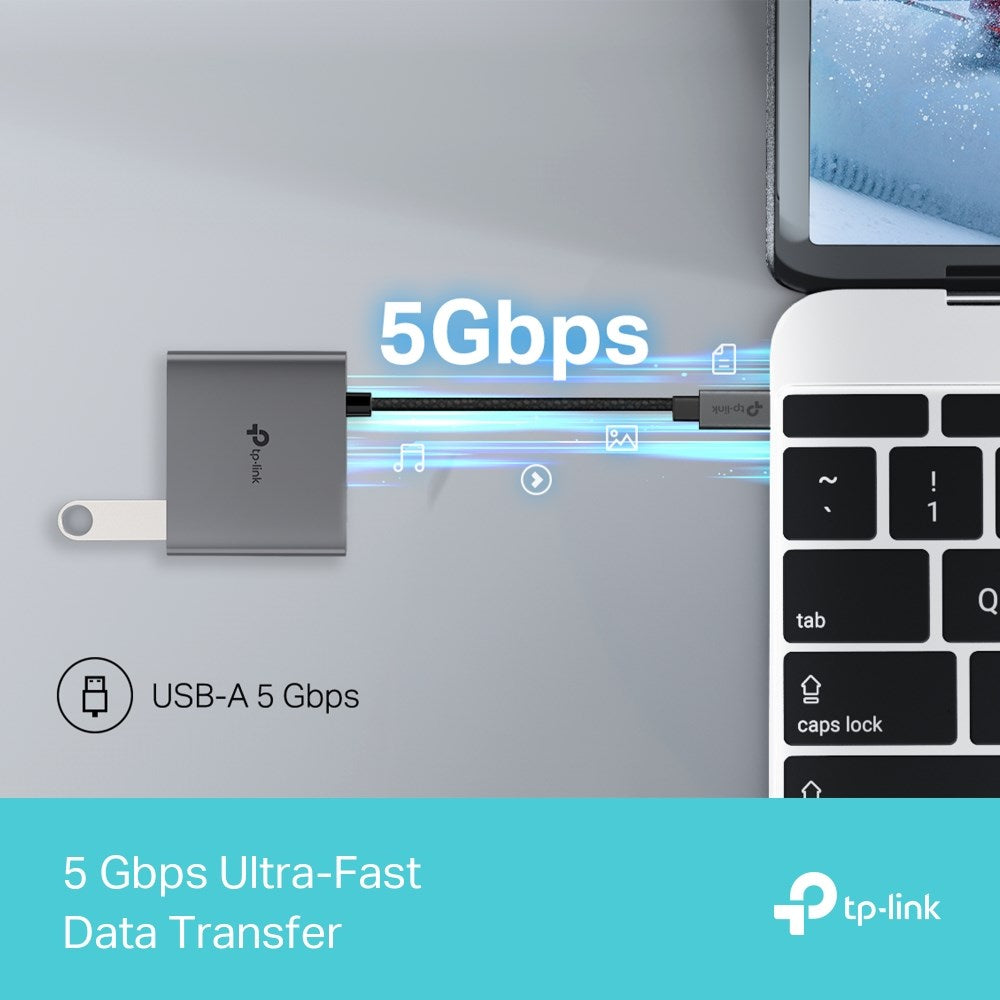 TP-Link 3-in-1 UH3020C Hub USB Type-C