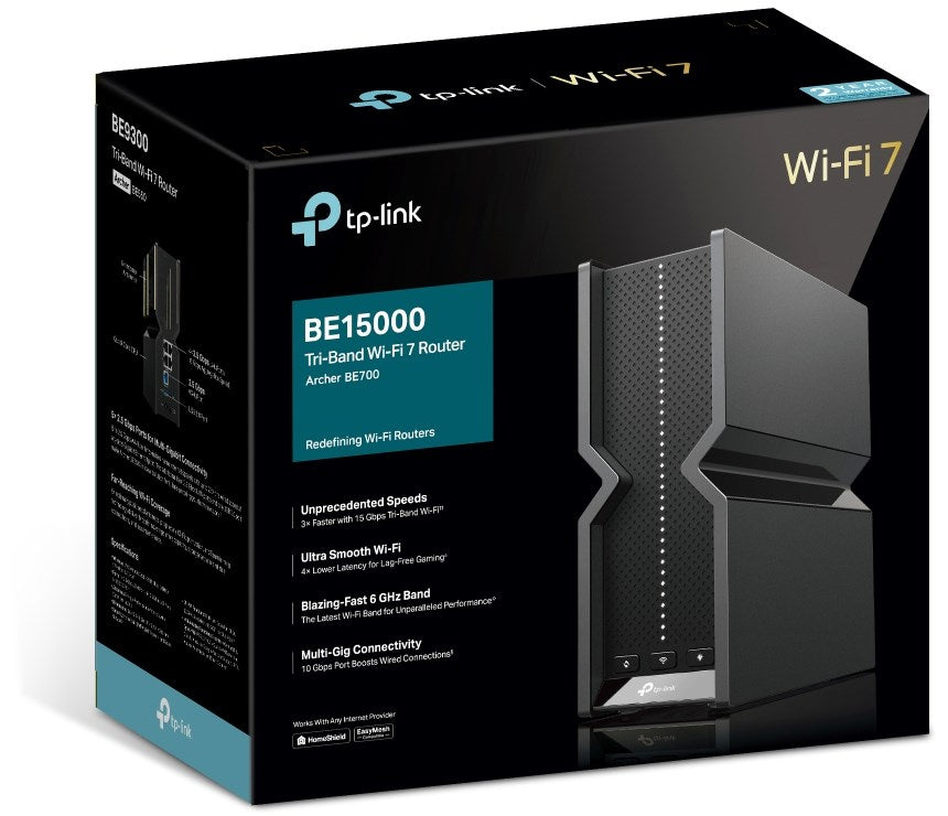 TP-LINK ROUTER BE15000 Tri-Band Wi-Fi 7 TP-LINK