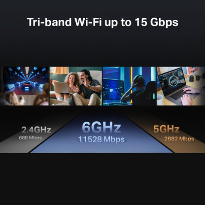 TP-LINK ROUTER BE15000 Tri-Band Wi-Fi 7 TP-LINK