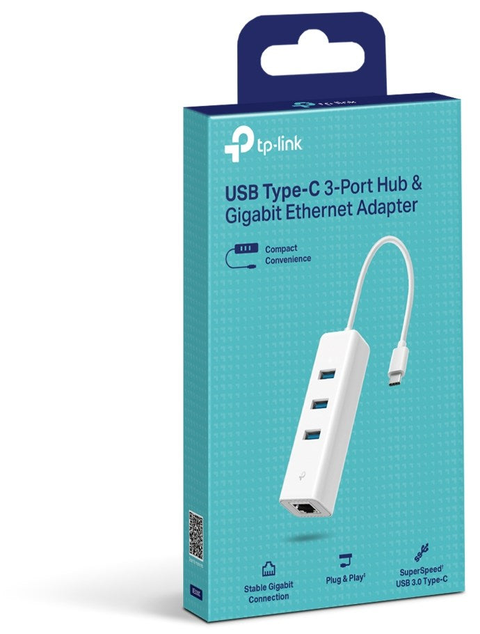 TP-LINK USB-C to Ethernet Adapter UE330C