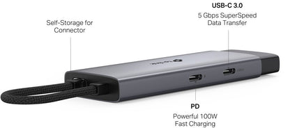 TP-Link UH5020C 5-in-1 1XHDMI 1XUSB-C PD 1XUSB-A