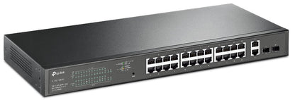 TP-LINK SWITCH 28-PORT GIGA EASY SMART WITH 24-PORT POE+ 250W TP-LINK