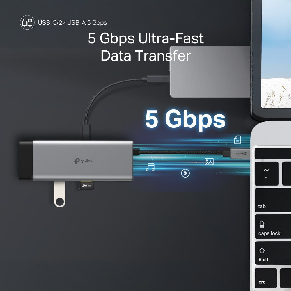 TP-LINK TP‑Link UH7020C USB Type‑C 7‑in‑1 Hub