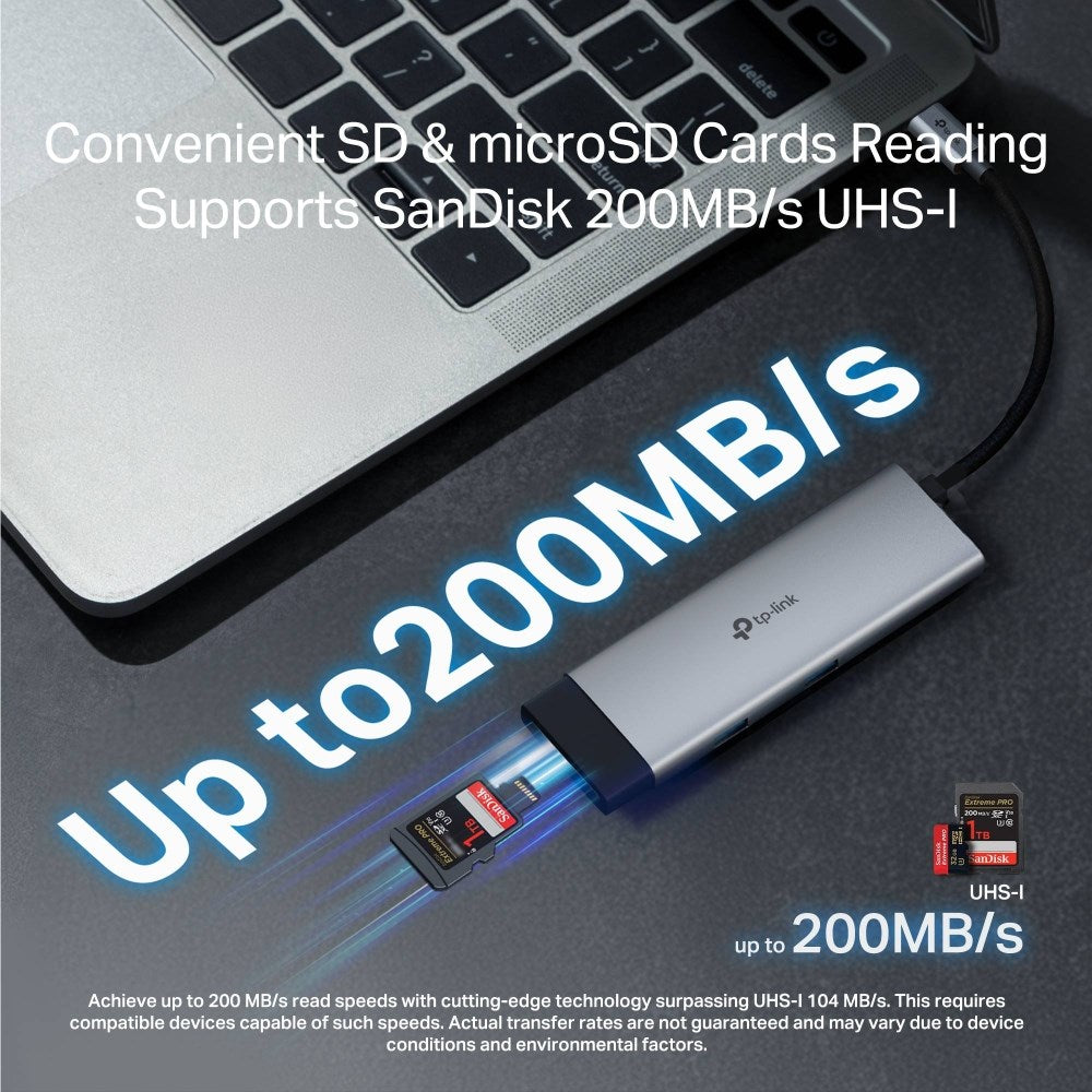 TP-LINK TP‑Link UH7020C USB Type‑C 7‑in‑1 Hub