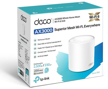 TP-LINK ACCESS POINT DECO X50 AX3000 MESH 1 PACK TP-LINK