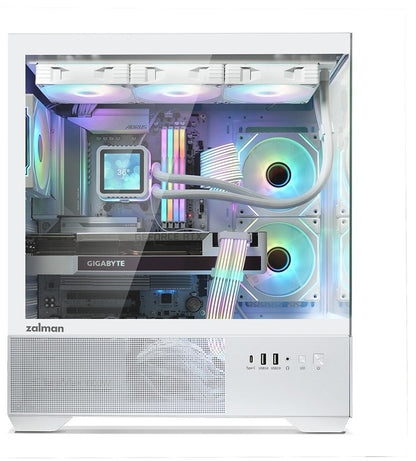 Zalman CASE ZALMAN CHRONIX V2 ATX Mid Tower White