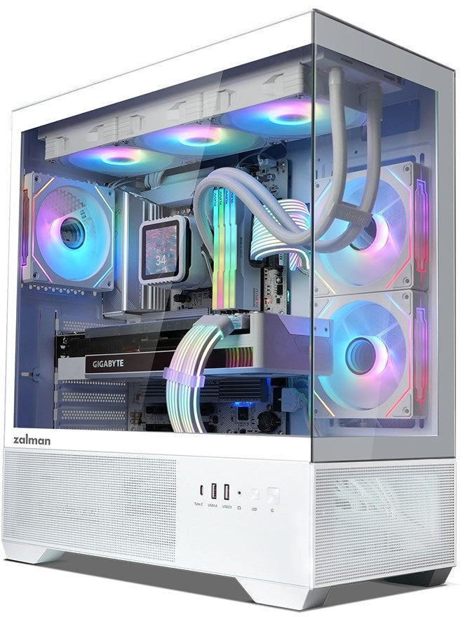 Zalman CASE ZALMAN CHRONIX V2 ATX Mid Tower White
