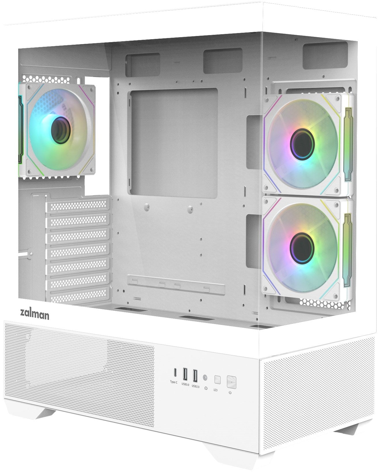 Zalman CASE ZALMAN CHRONIX V2 ATX Mid Tower White
