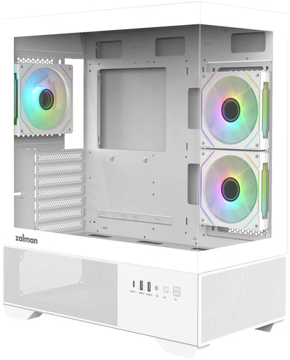 Zalman CASE ZALMAN CHRONIX V2 ATX Mid Tower White