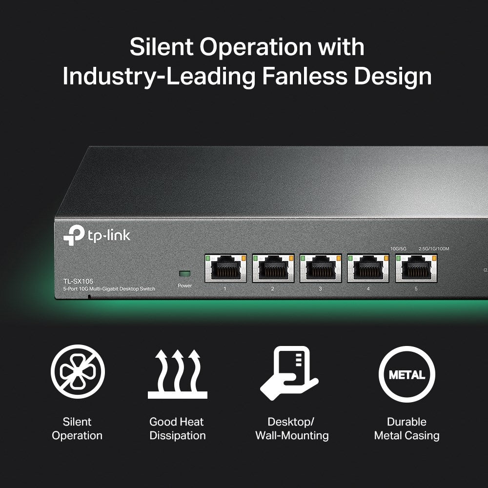 TP-LINK SWITCH 5-PORT 10G V1 TP-LINK