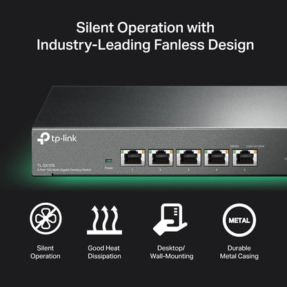 TP-LINK SWITCH 5-PORT 10G V1 TP-LINK