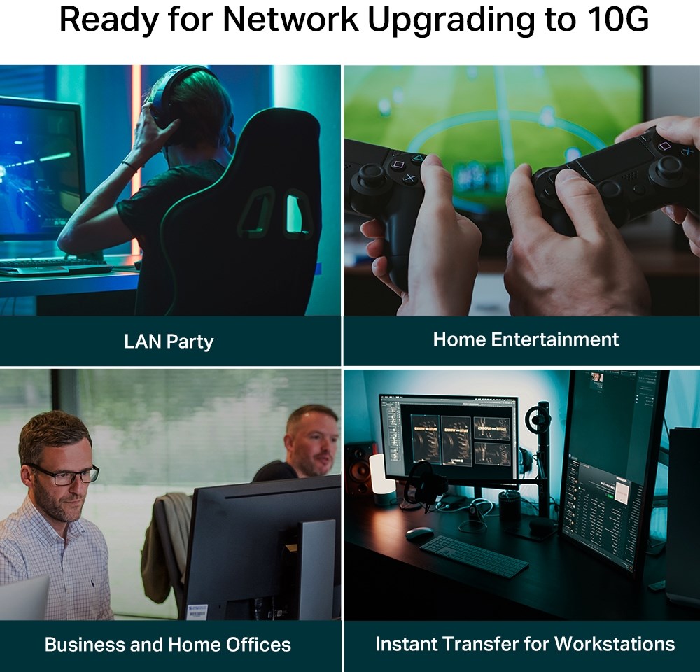 TP-LINK SWITCH 5-PORT 10G V1 TP-LINK