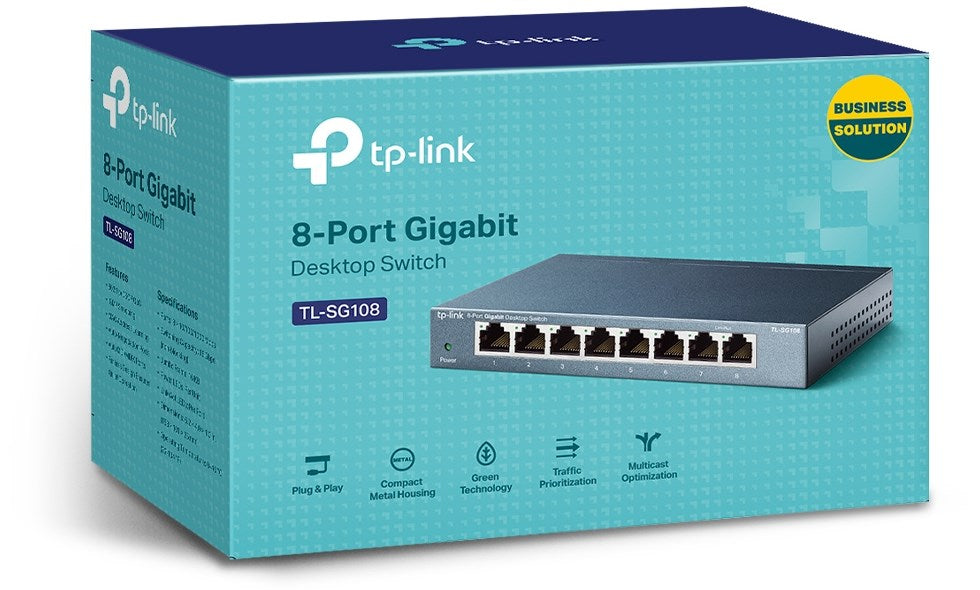 TP-LINK SWITCH 8PORT 10 - 100 - 1000 TP-LINK