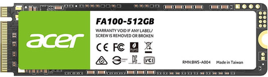 Acer SSD 512GB M.2 PCIe 3.0 2280