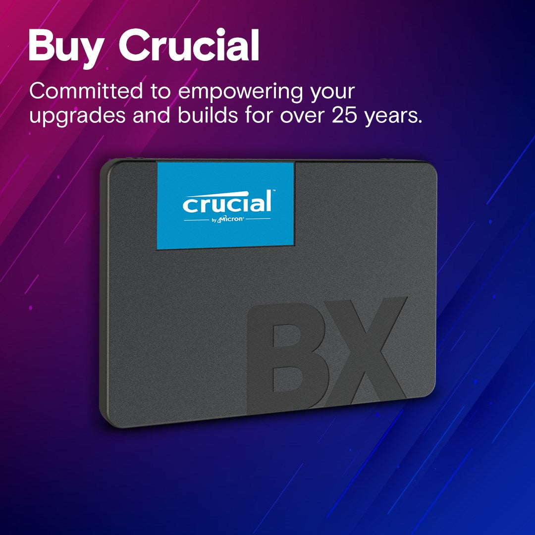 Crucial SSD BX500 SATA 2.5” 4TB