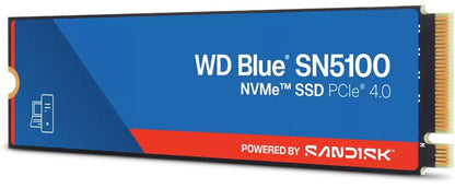WD SSD 4TB M.2 PCIe 4.0 x4 2280 SN5100 Blue
