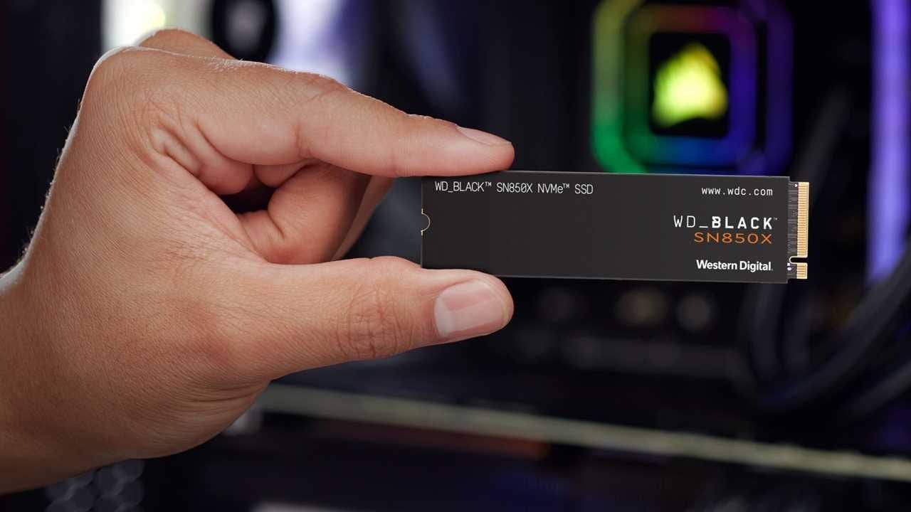 WD 8TB SSD M.2 NVMe PCIe Gen 4.0 SN850X Blacl