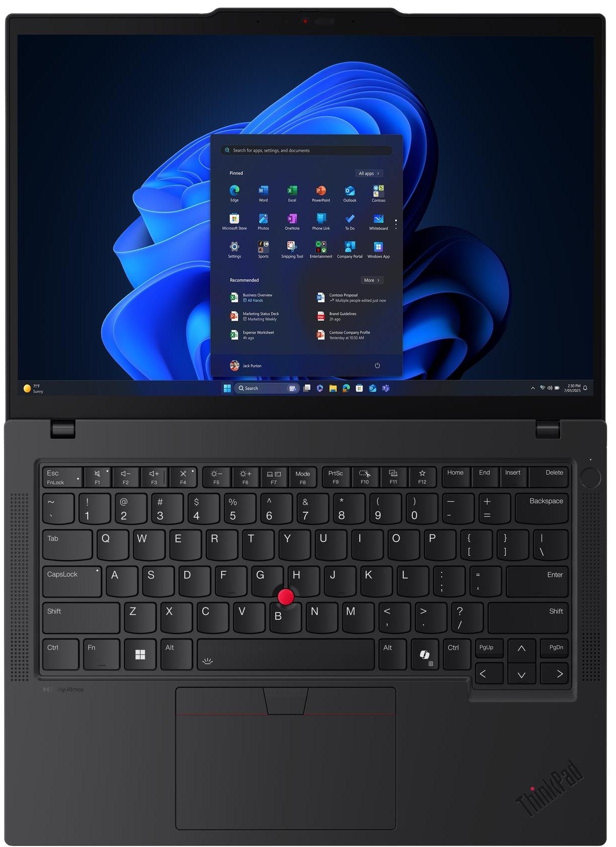 Lenovo ThinkPad T14 Gen 6 14" TOUCH ULT 7-255U - 32GB - 1TB