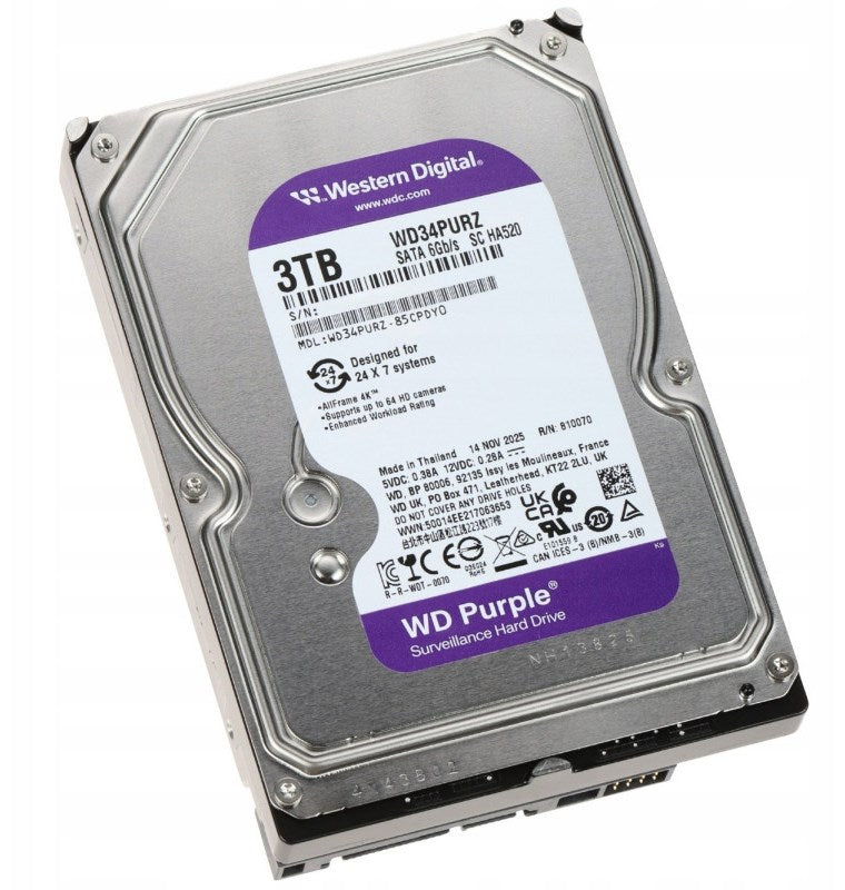 Western Digital (WD) s 34PURZ - 3TB