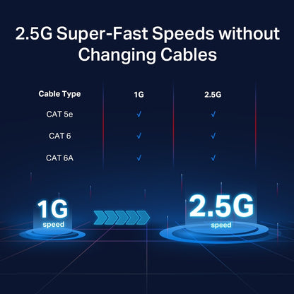 TP-LINK SWITCH 8-PORT 2.5G V1 TP-LINK