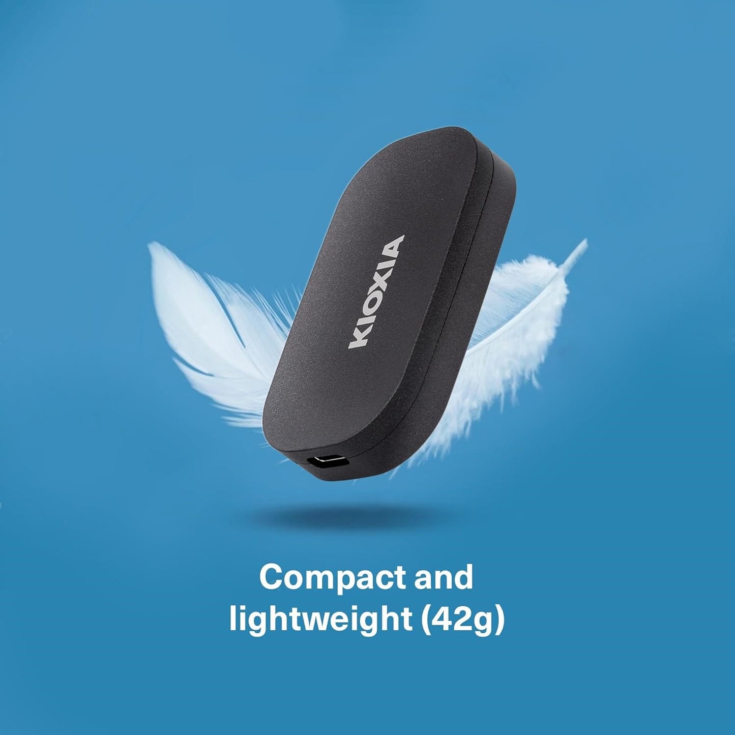 KIOXIA EXTERNAL SSD 1TB PORTABLE USB3.2 Gen2 TYPE-C EXCERIA PLUS KIOXIA