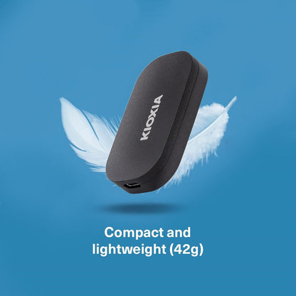 KIOXIA EXTERNAL SSD 1TB PORTABLE USB3.2 Gen2 TYPE-C EXCERIA PLUS KIOXIA