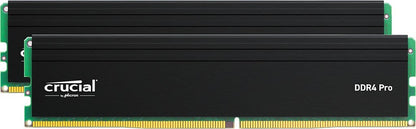 CRUCIAL 64GB (2x32 GB) DESKTOP DDR4 3200MHz Crucial Pro - 64GB (2x32 GB) DESKTOP DDR4 3200MHz Crucial Pro