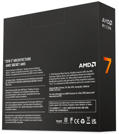 AMD Ryzen 7 9700X 5.5GHz - L3 32MB