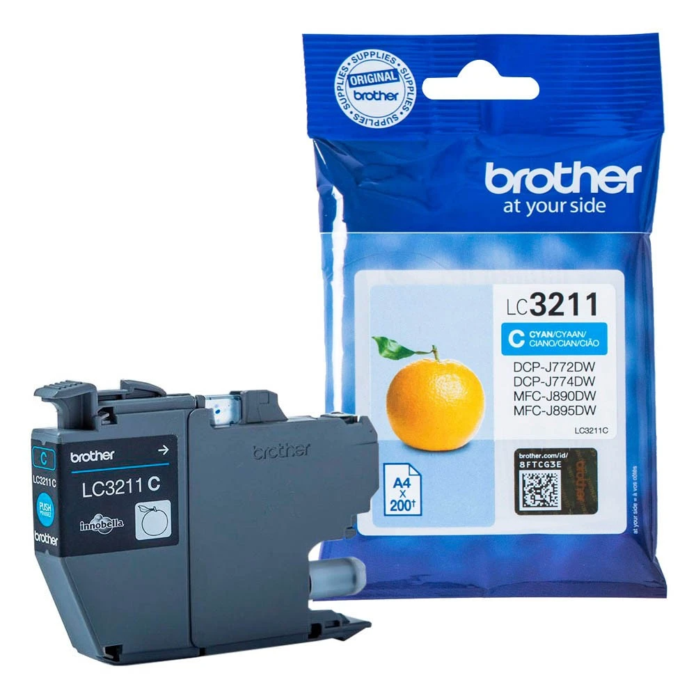 Brother מילוי ברדר ציאן LC-3211C J5720