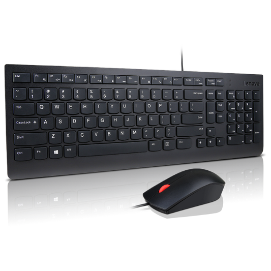 LENOVO Essential Wired Keyboard and Mouse Combo + Copilot