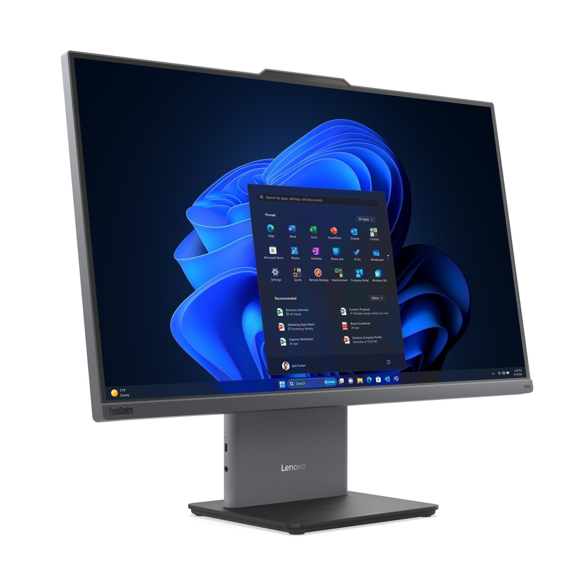 LENOVO ThinkCentre AIO 50a 24 G6 U7-256V - 16GB - 512GB
