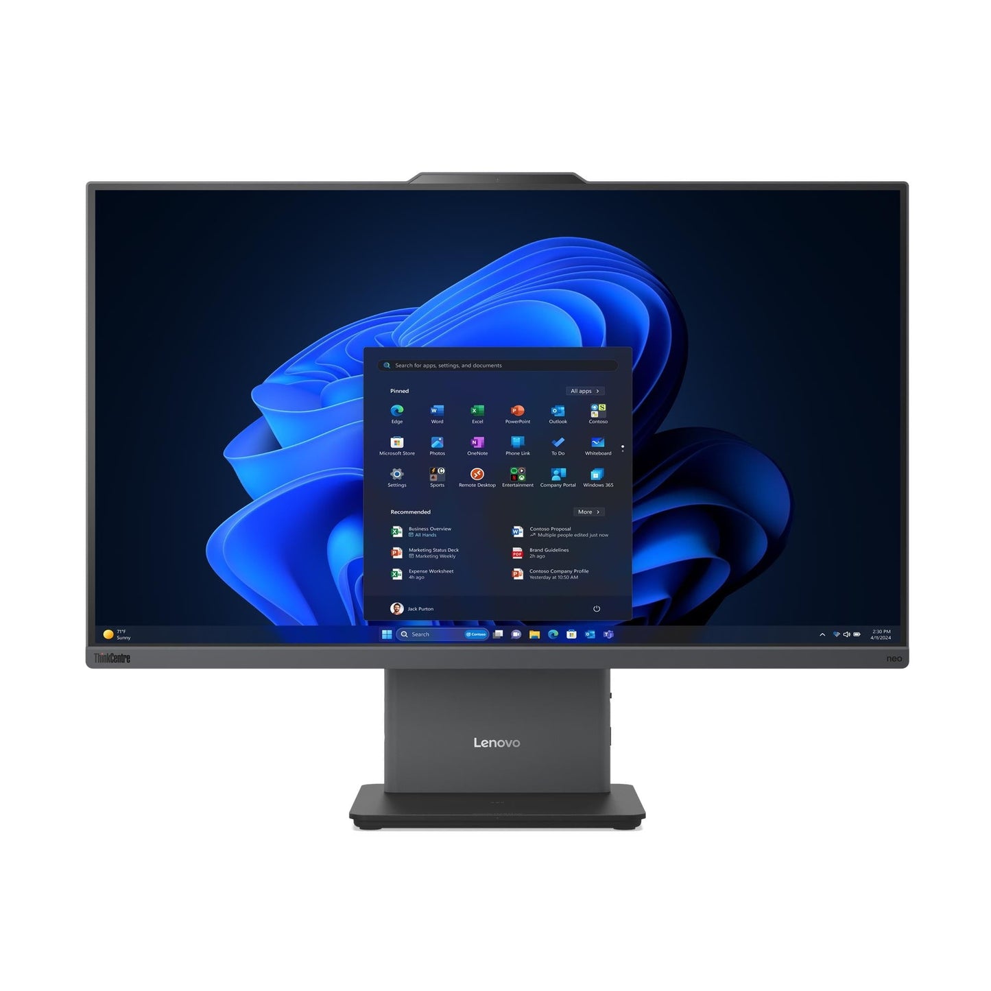 LENOVO ThinkCentre AIO 50a 24 G6 U5-226V - Touch - 16GB - 512GB