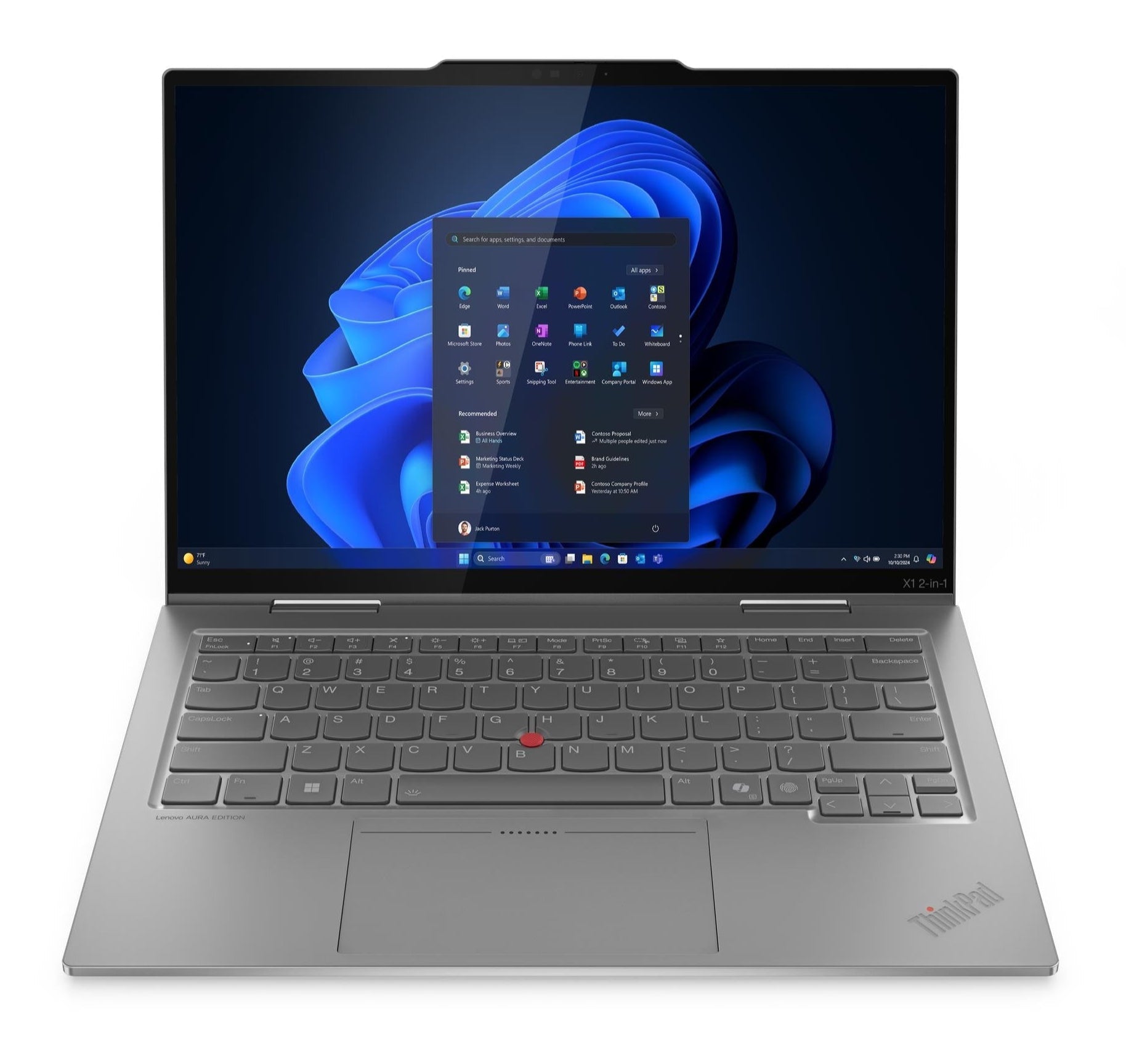 LENOVO X1 2in1 G10 Touch Ultra 7 255U - 32GB - 1TB