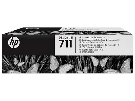 HP קיט ראש הדפסהHP 711 לC1Q10A T-520 - T-