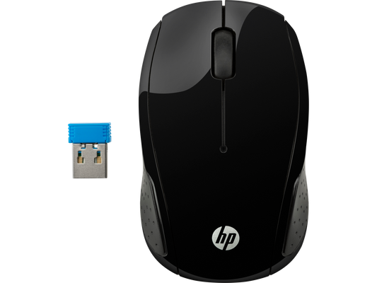 HP עכבר HP אופטי אלחוטי שחור - דונגל ננו 200