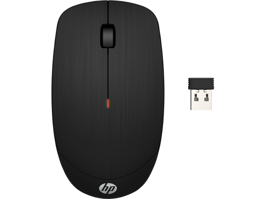 HP עכבר HP אופטי אלחוטי גדול - דונגל ננו X200 שחור